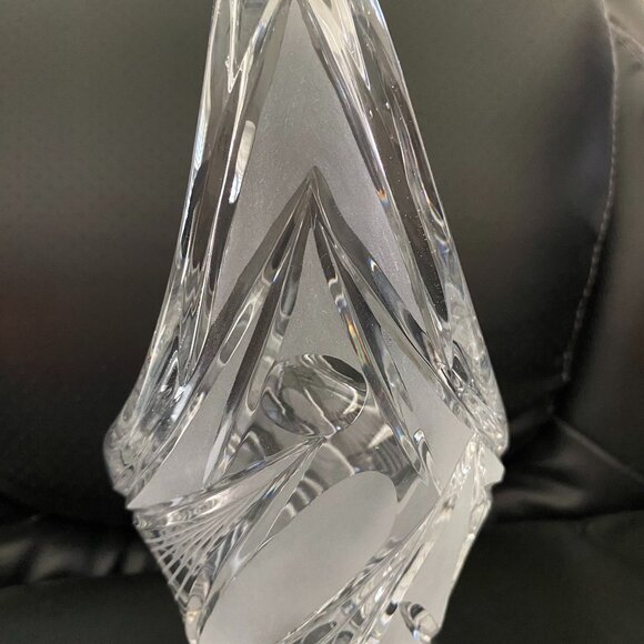 Vintage European cut crystal lead basket. - Picture 1 of 5